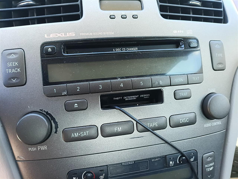 2002 thru 2006 Lexus ES330, Lexus ES300 Radio Stereo Audio Head Unit receiver