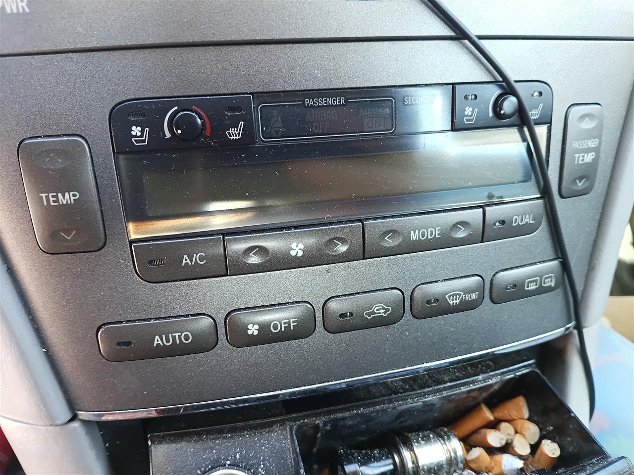 2004 2005 2006 Lexus ES330 AC Heater Temperature Climate Control Unit