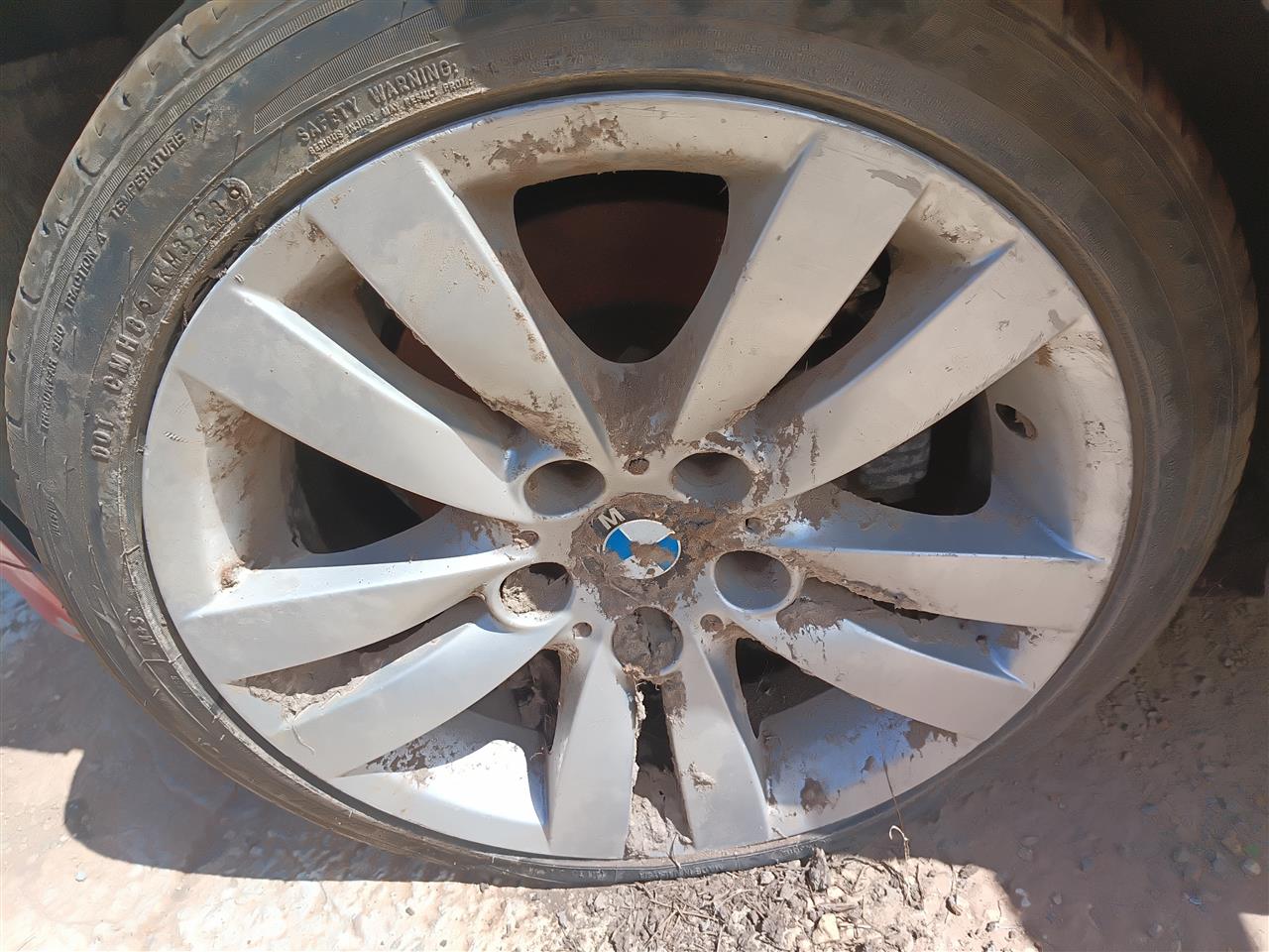 2006 thru 2013 BMW 328I, BMW 335I, BMW 323I, BMW 325I and 1 more Wheel Rim 17x8 alloy 10 spoke double design