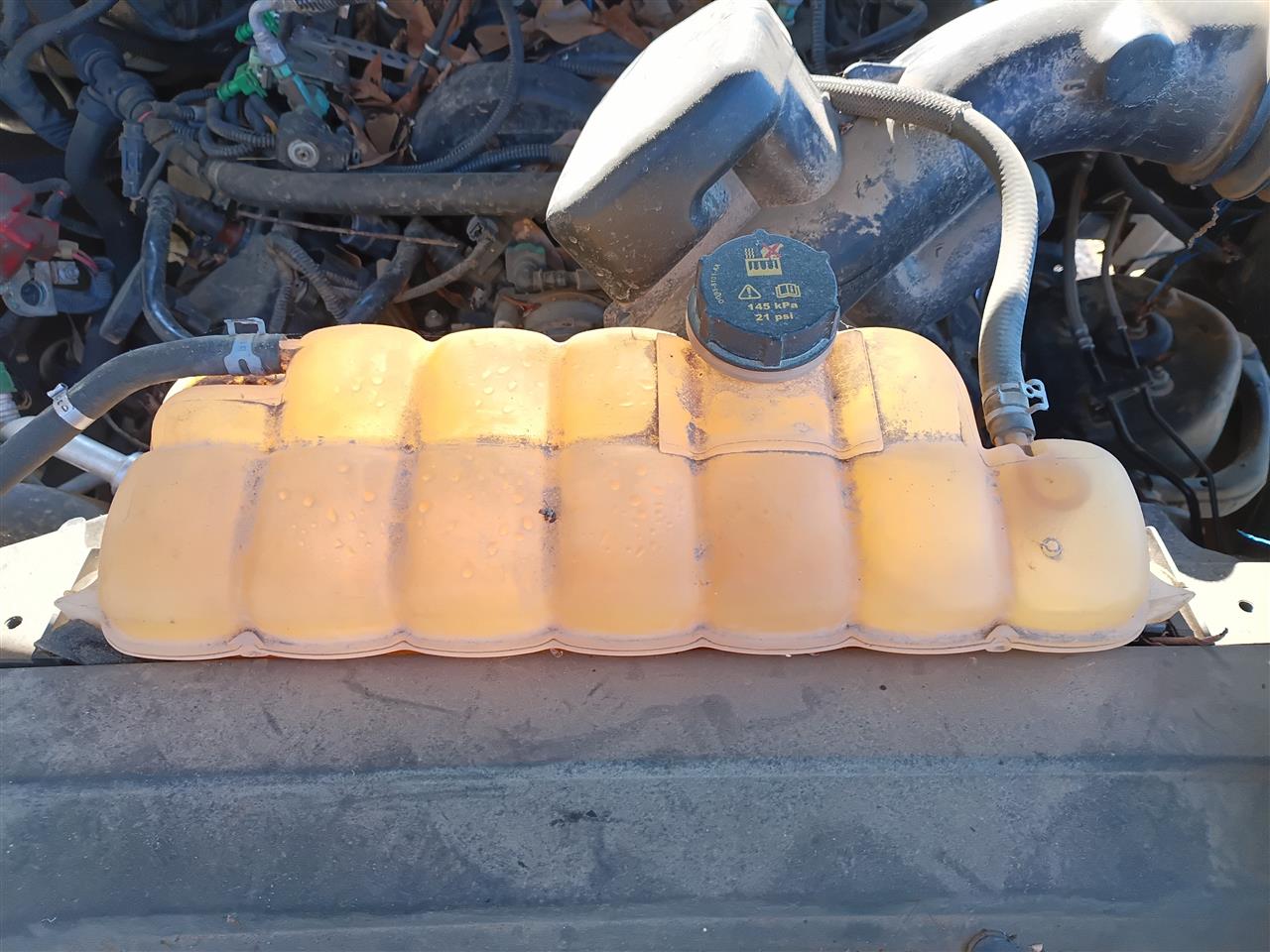 2015 thru 2025 Ford F150, Ford Expedition, Ford F150 Raptor, Lincoln Navigator Coolant Overflow Reservoir Tank gasoline