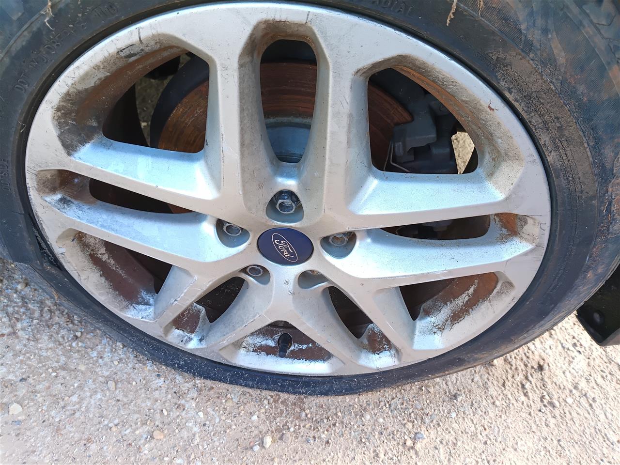 2013 2014 2015 2016 Ford Fusion Wheel Rim 17x7 1 2 aluminum 5 split spokes