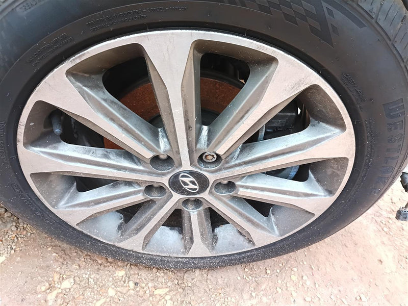 2016 2017 Hyundai Sonata Wheel Rim 17x7 exposed lug nuts 10 spoke alloy