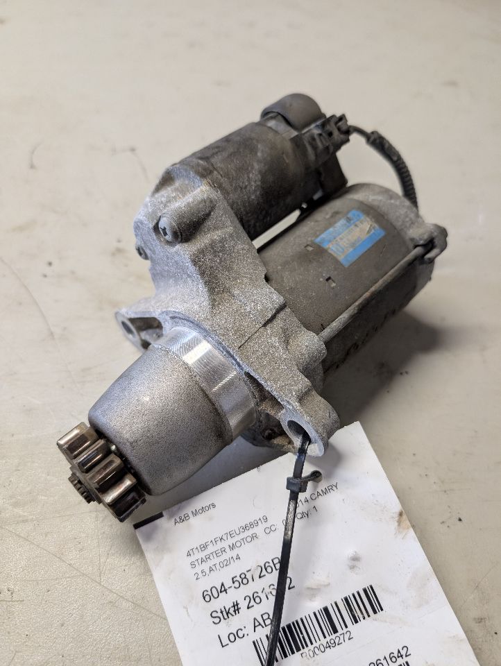 2002 thru 2019 Toyota Camry, Toyota Highlander, Toyota Avalon, Toyota Sienna and 11 more Engine Starter Motor