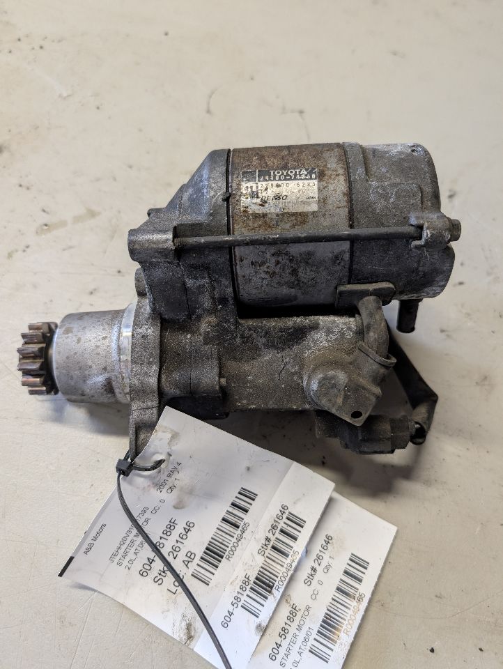 1987 thru 2005 Toyota Camry, Toyota Celica, Lexus ES300, Toyota Avalon and 7 more Engine Starter Motor
