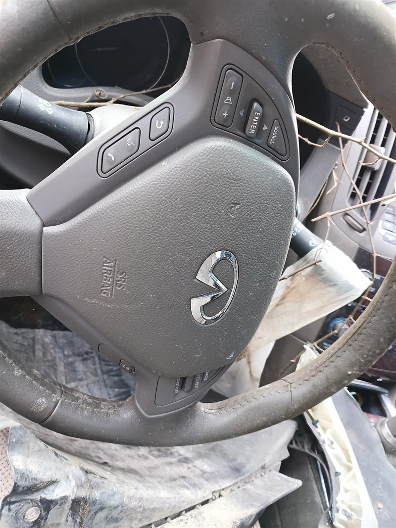 2007 thru 2015 Infiniti G37, Infiniti EX35, Infiniti G35, Infiniti G25 and 1 more Driver Side Left AIR BAG driver wheel