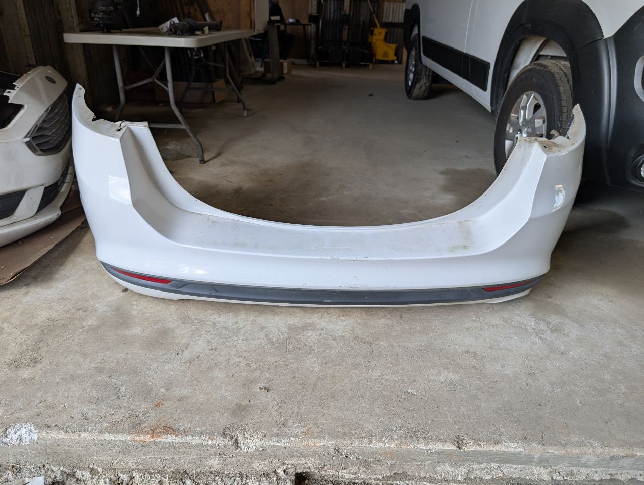 2013 thru 2018 Ford Fusion Bumper Assembly Rear