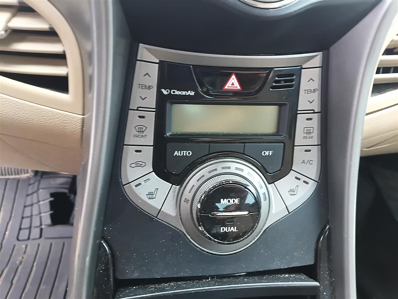 2011 2012 2013 Hyundai Elantra AC Heater Temperature Climate Control Unit