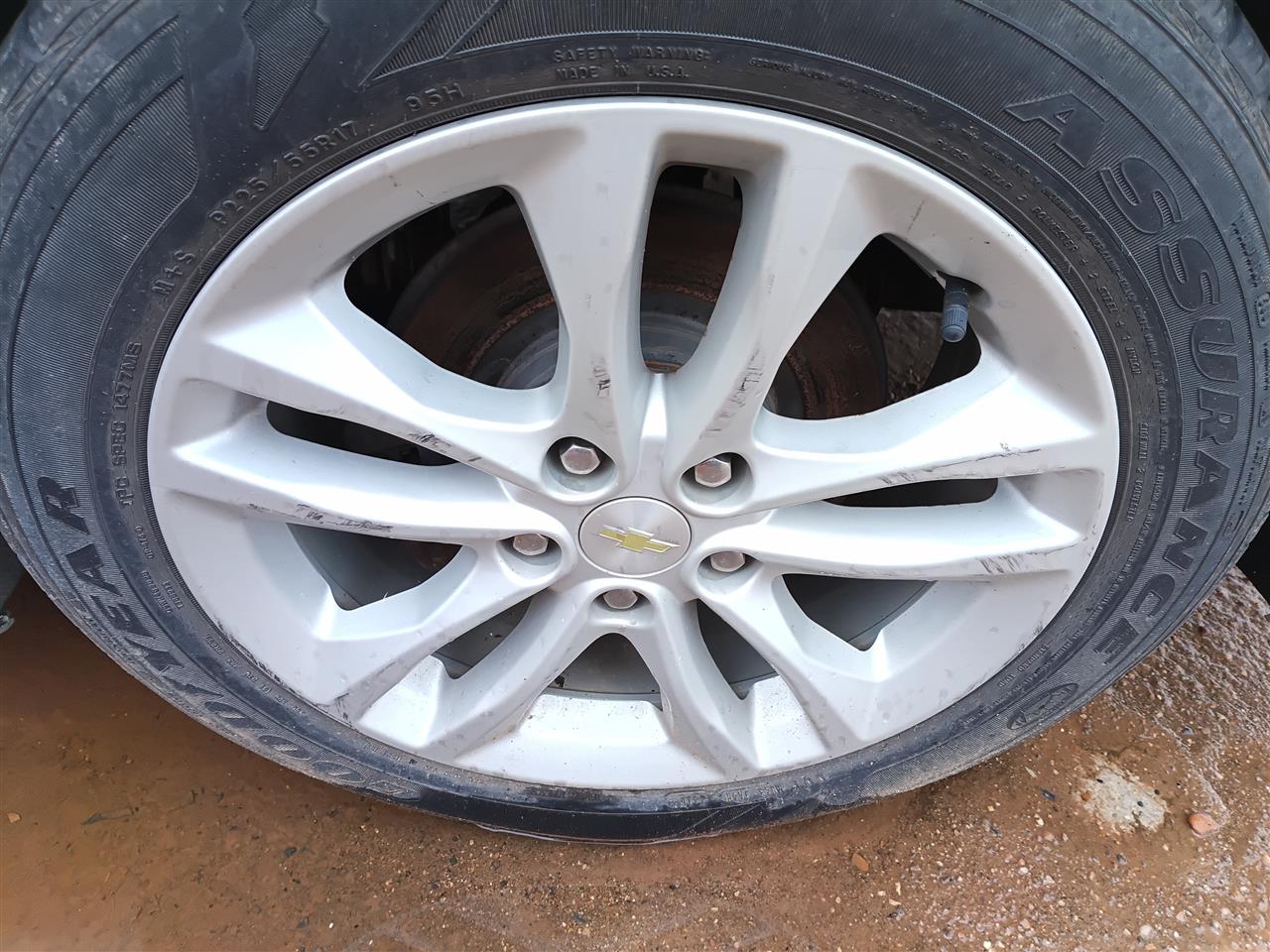 2016 2017 2018 Chevrolet Malibu Wheel Rim aluminum 17x7 1 2 opt RSC
