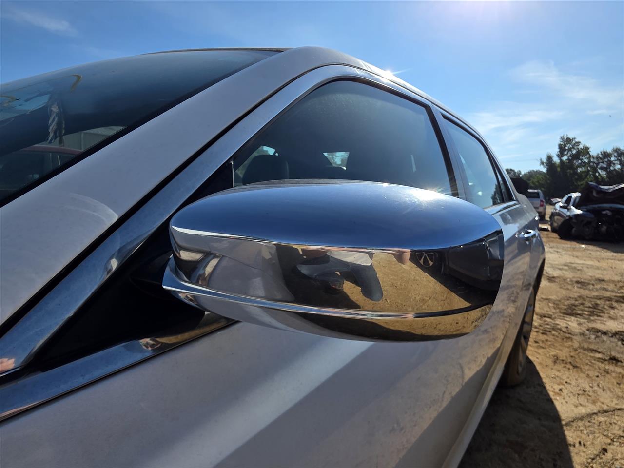 2011 2012 2013 2014 Chrysler 300 Left Driver Side View Door Mirror Power manual folding heated without turn signal L