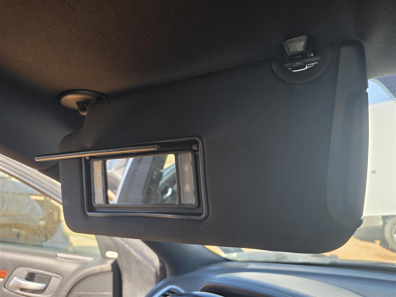 2011 thru 2020 Dodge Journey, Chrysler 300, Dodge Charger Driver Side Left Sun Visor L without garage door opener