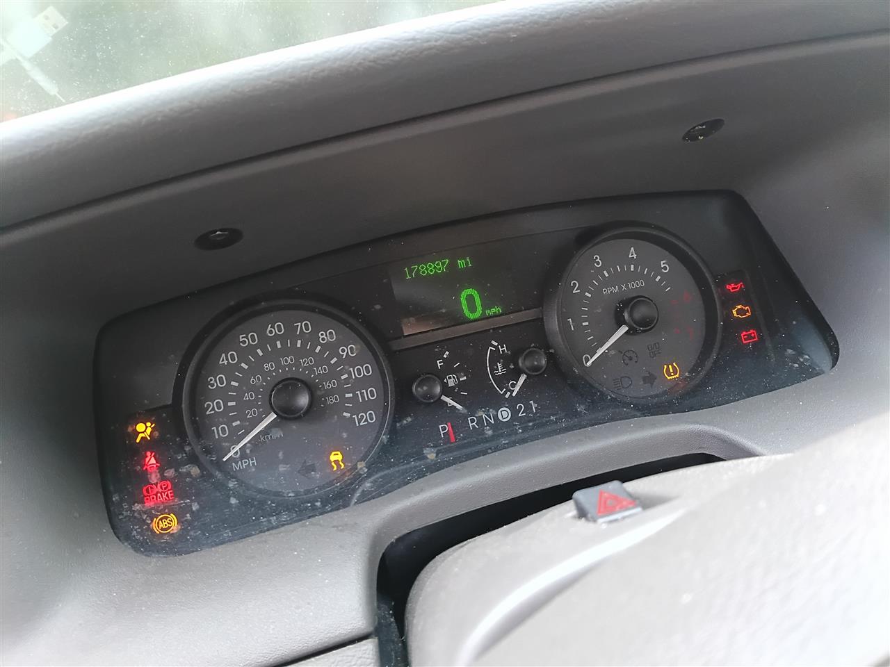 2009 Mercury Grand Marquis Speedometer Instrument Gauge Cluster analog MPH