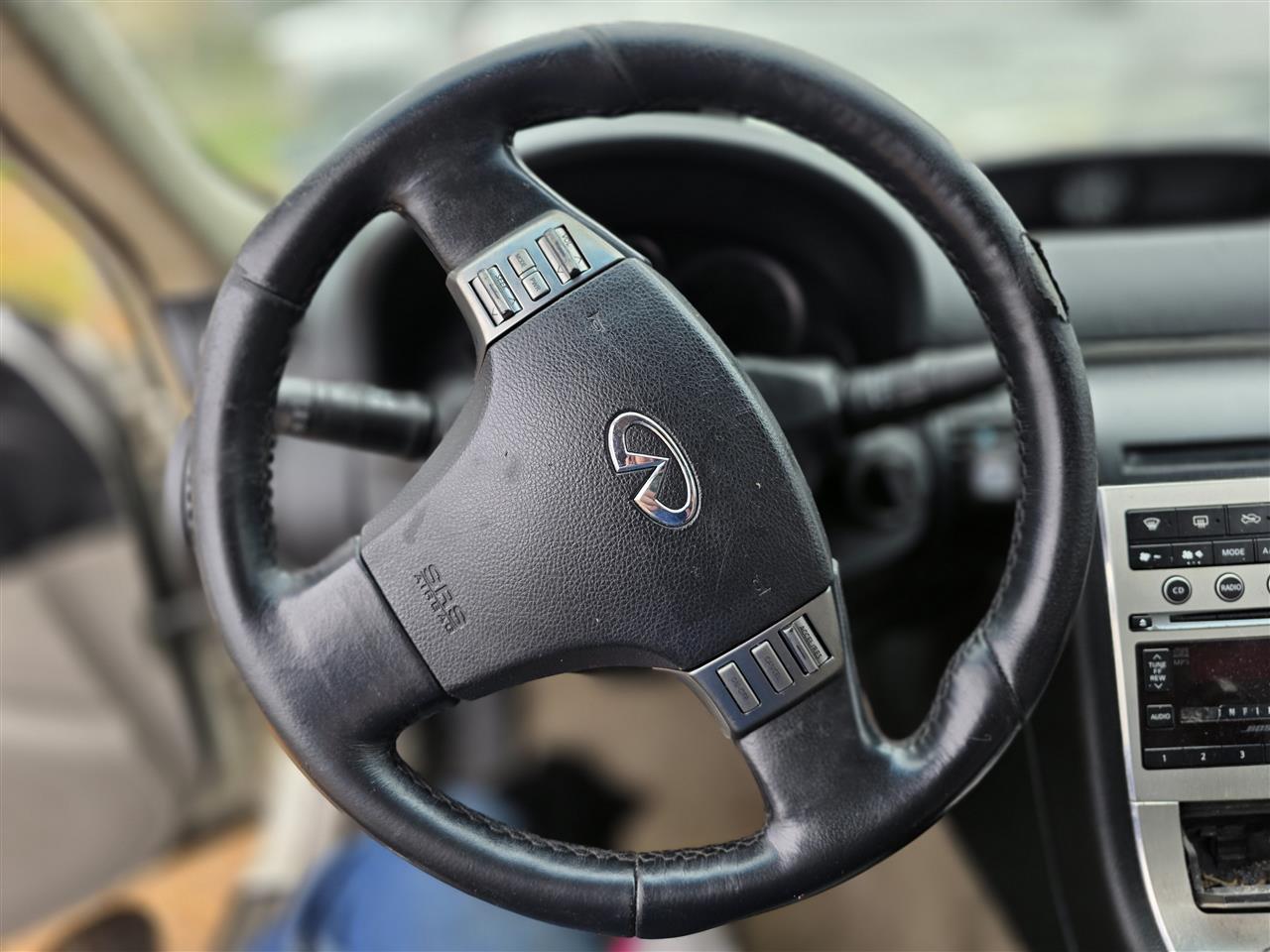 2005 2006 Infiniti G35 Driver Side Left AIR BAG driver wheel