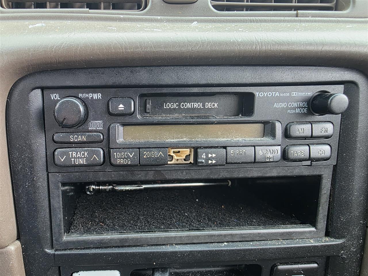 1998 1999 2000 Toyota 4 Runner, Toyota Sienna, Toyota Avalon, Toyota Camry and 1 more Radio Stereo Audio Head Unit