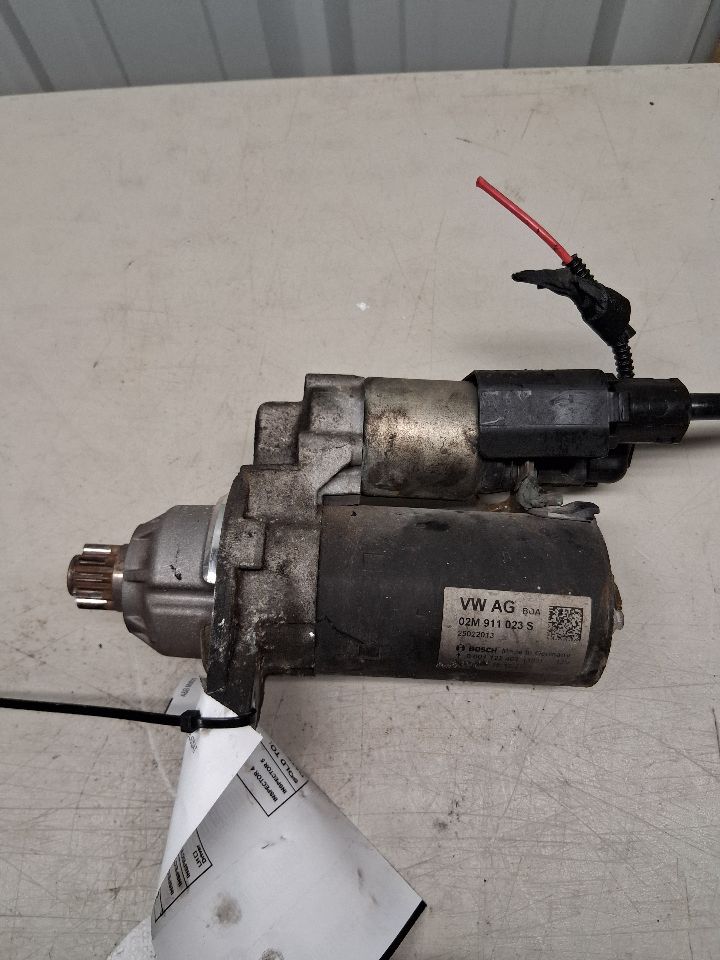 Used OEM Engine Starter Motor from 2013 Volkswagen Passat