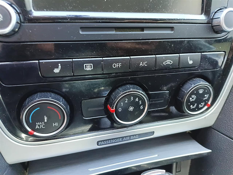 2013 2014 2015 Volkswagen Passat AC Heater Temperature Climate Control Unit single zone climatic with heated seat