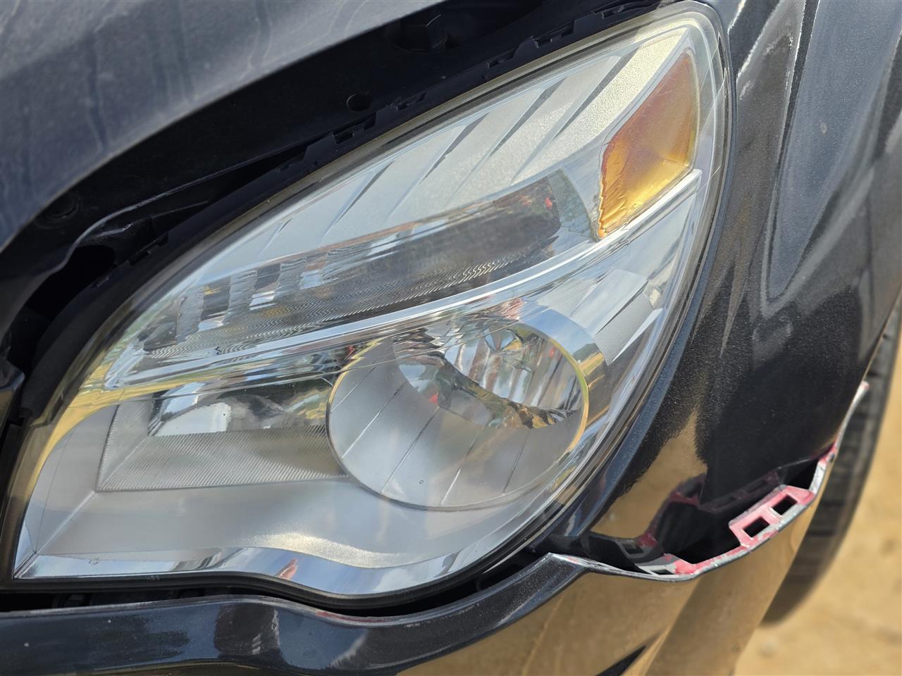 2010 thru 2015 Chevrolet Equinox Driver Side Left Headlight Headlamp Assembly L