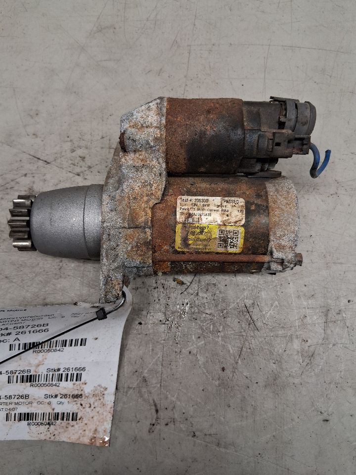 Used OEM Engine Starter Motor from 2007 Toyota