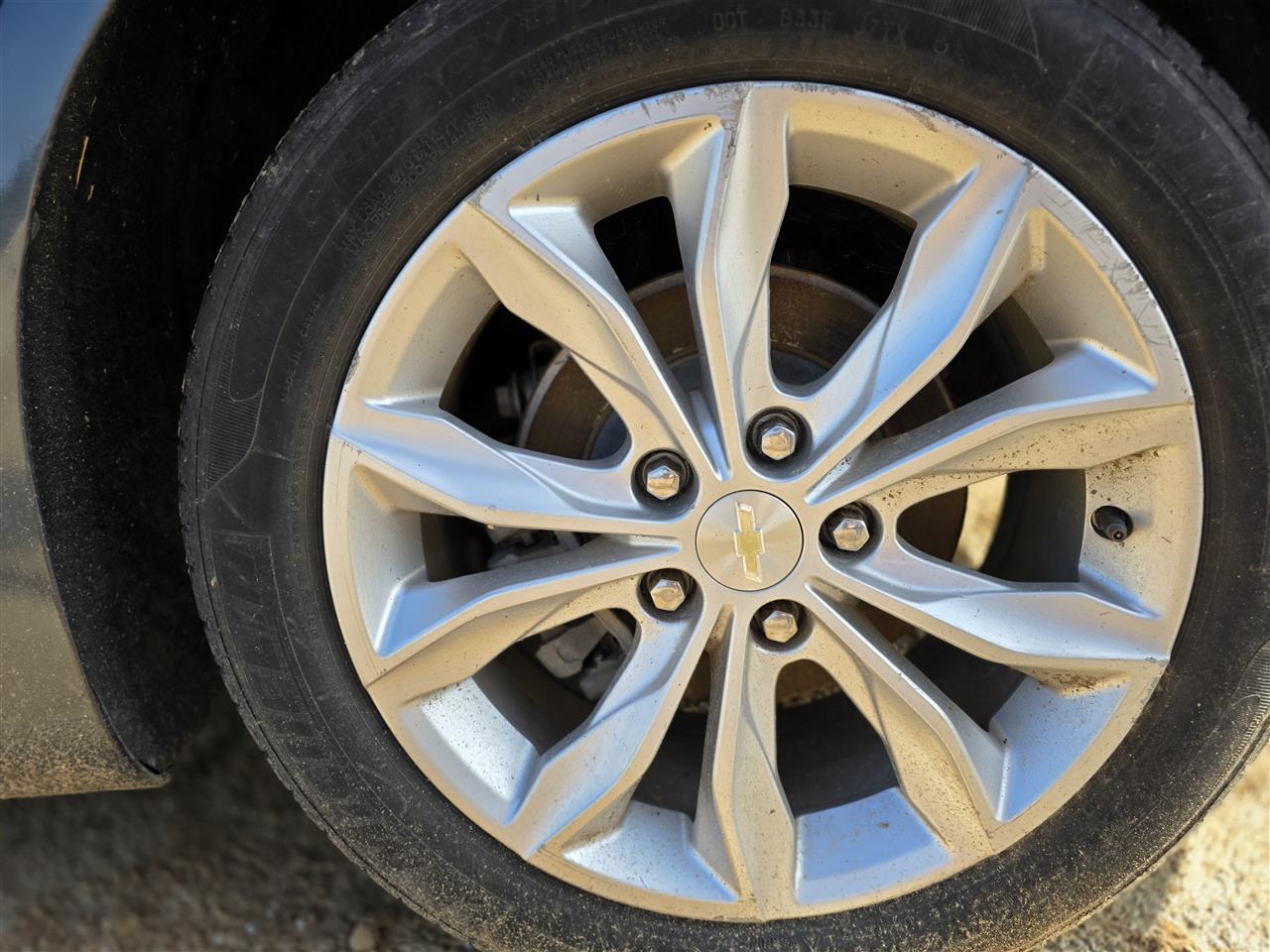 2019 thru 2025 Chevrolet Malibu Wheel Rim aluminum 17x7 1 2 opt RSE