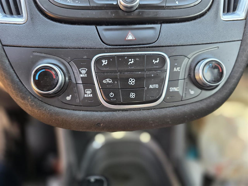 2018 thru 2025 Chevrolet Malibu AC Heater Temperature Climate Control Unit without heated and cooled seats