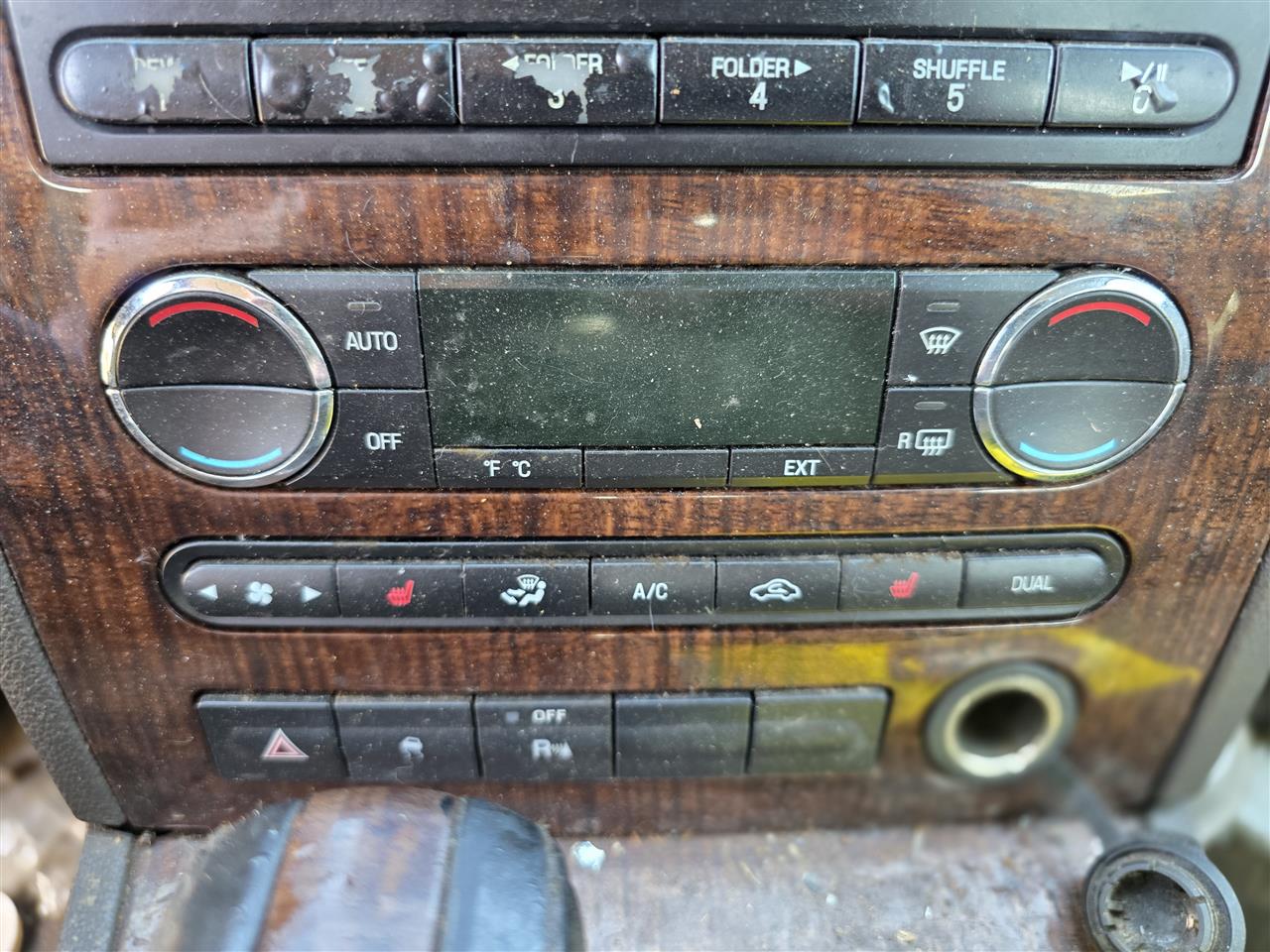 2008 2009 Ford Taurus, Mercury Sable AC Heater Temperature Climate Control Unit electric automatic