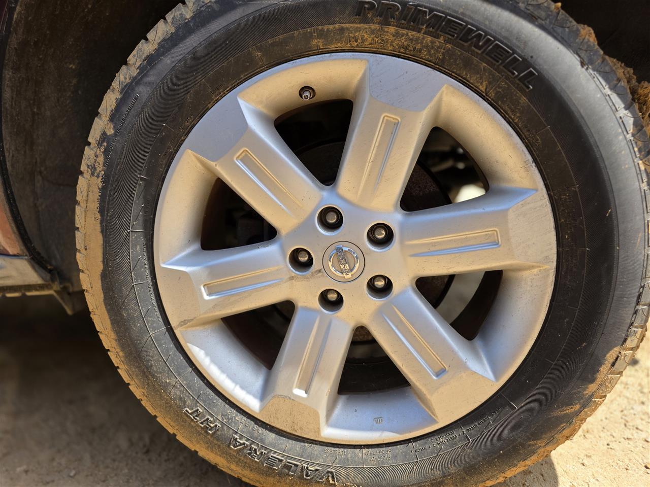 2006 2007 Nissan Murano Wheel Rim 18x7 1 2 alloy 6 spoke creased