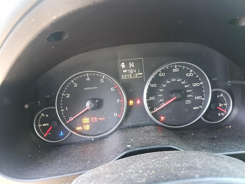 2013 2014 Subaru Legacy Speedometer Instrument Gauge Cluster US market 2.5L AT CVT without pre crash system