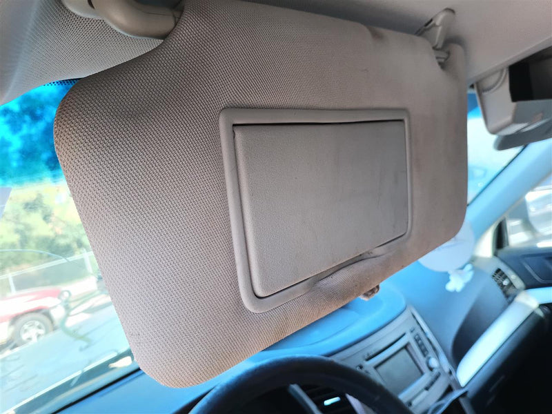 2010 thru 2014 Subaru Legacy Driver Side Left Sun Visor illuminated L