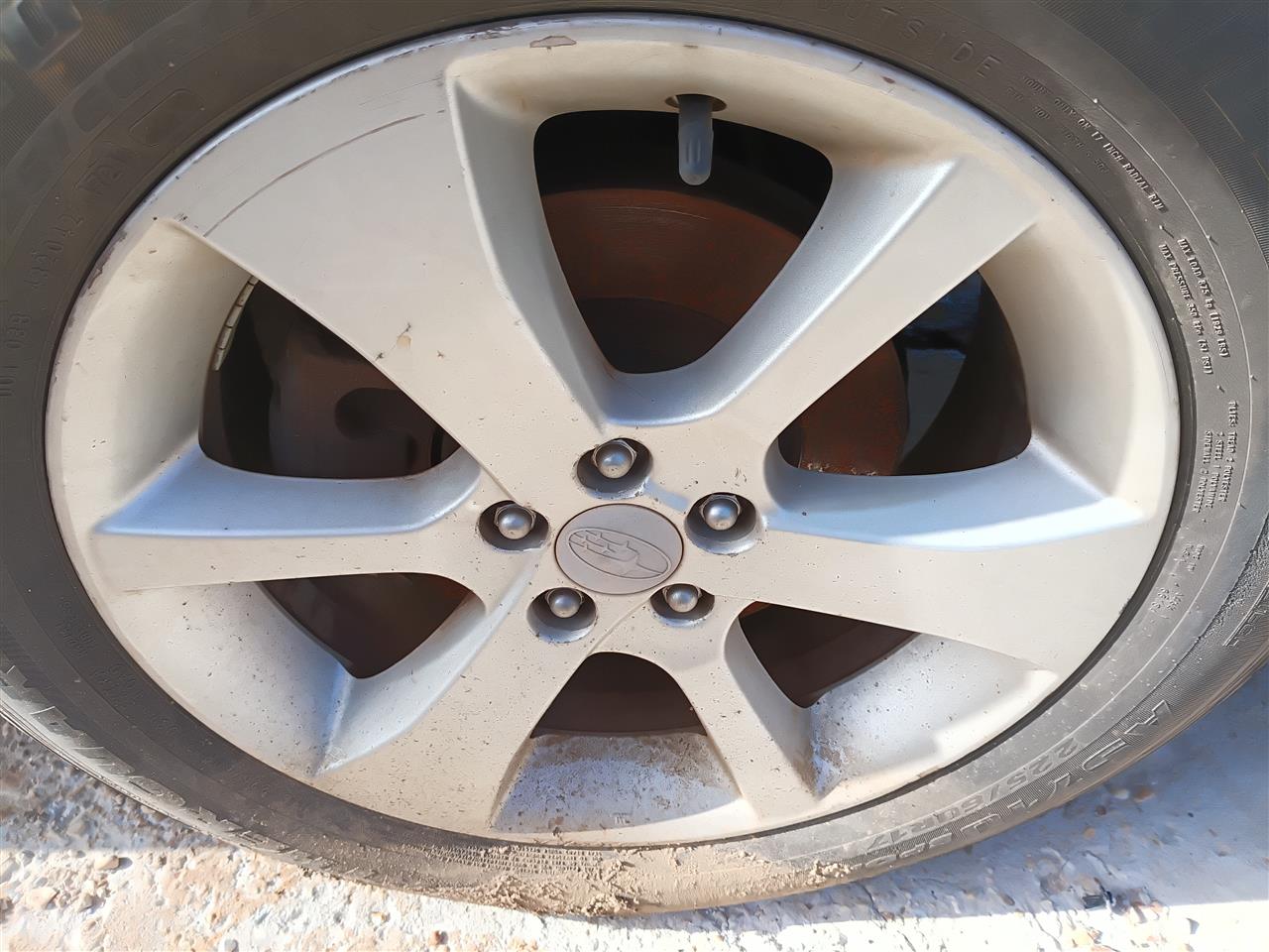 2013 2014 Subaru Legacy Wheel Rim 17x7 alloy 6 spoke