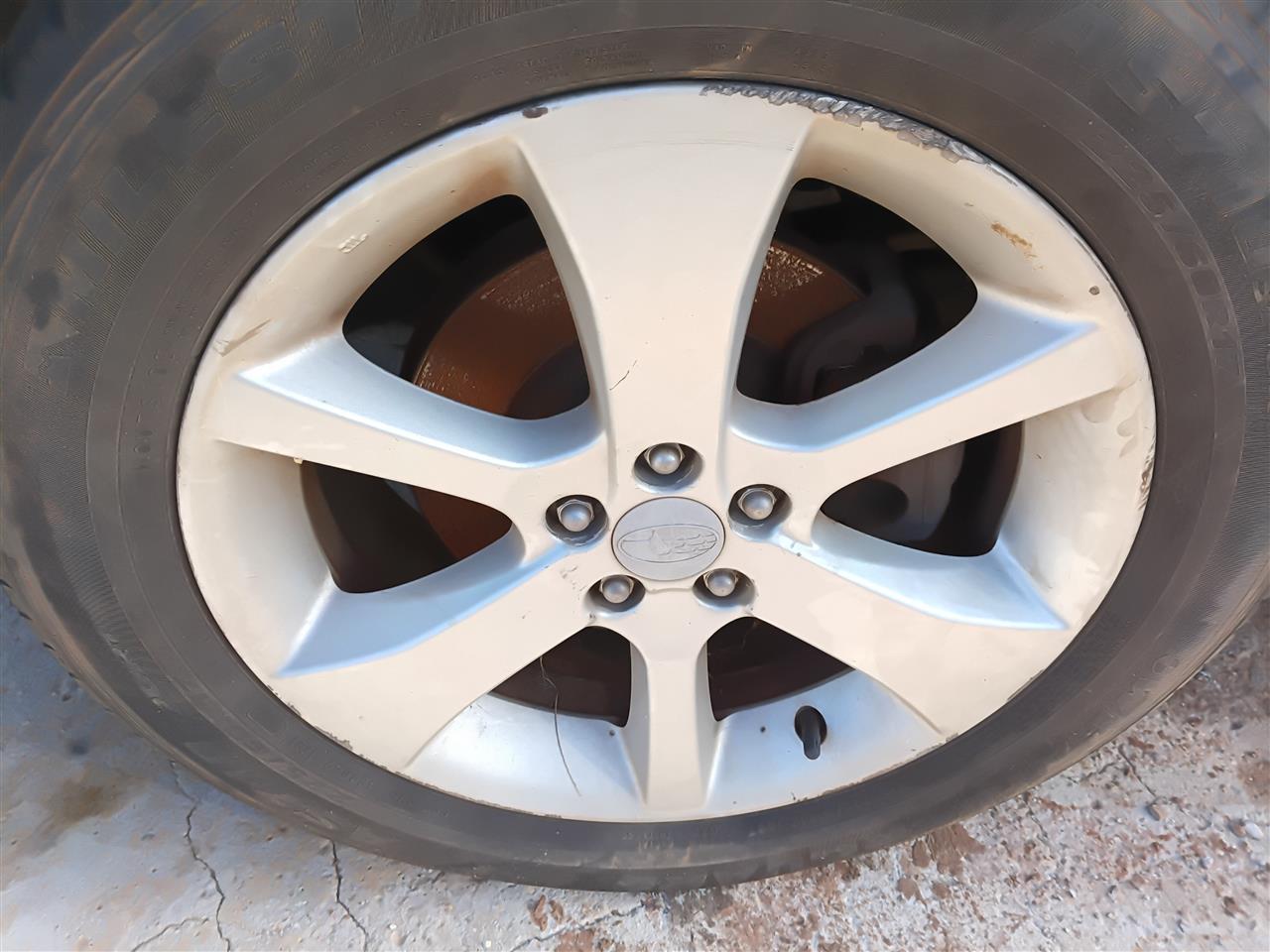 2013 2014 Subaru Legacy Wheel Rim 17x7 alloy 6 spoke