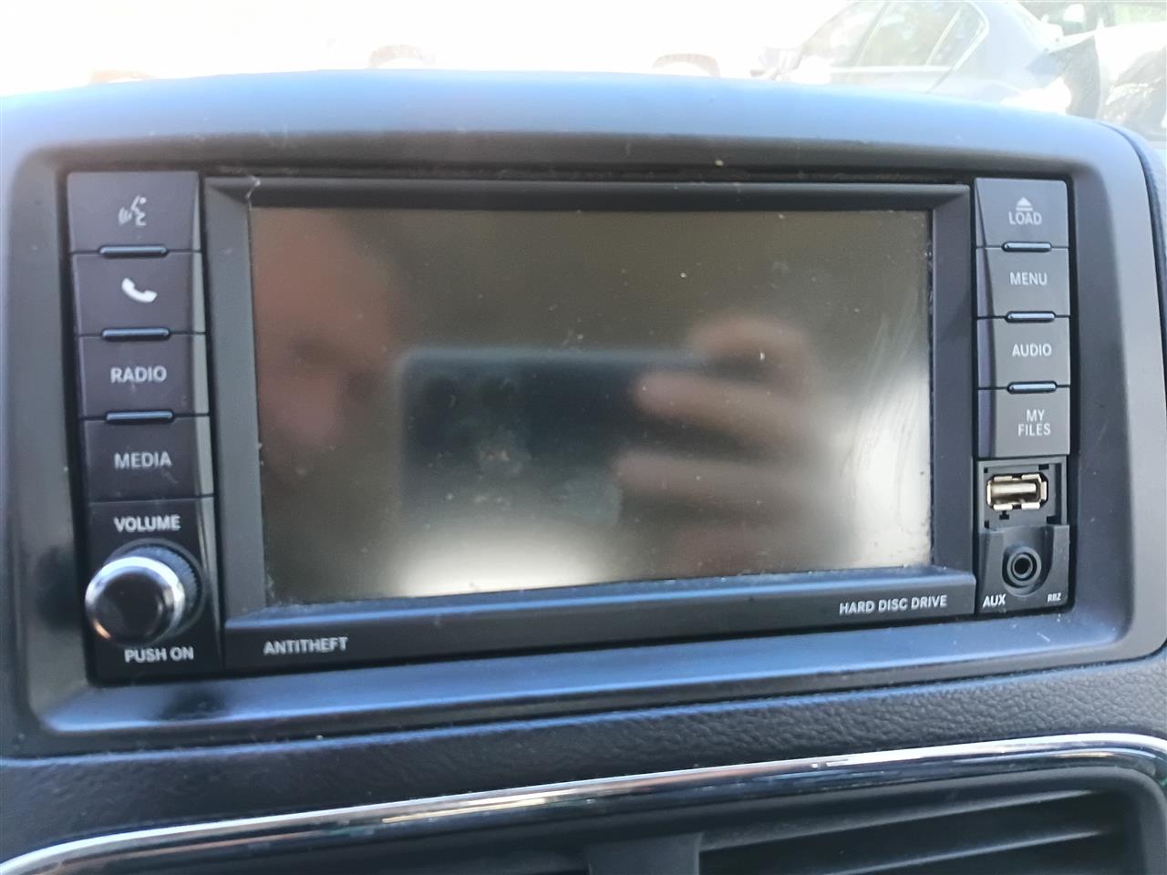 2012 thru 2020 Dodge Caravan, Chrysler Town and Country Radio Stereo Audio Head Unit receiver without navigation
