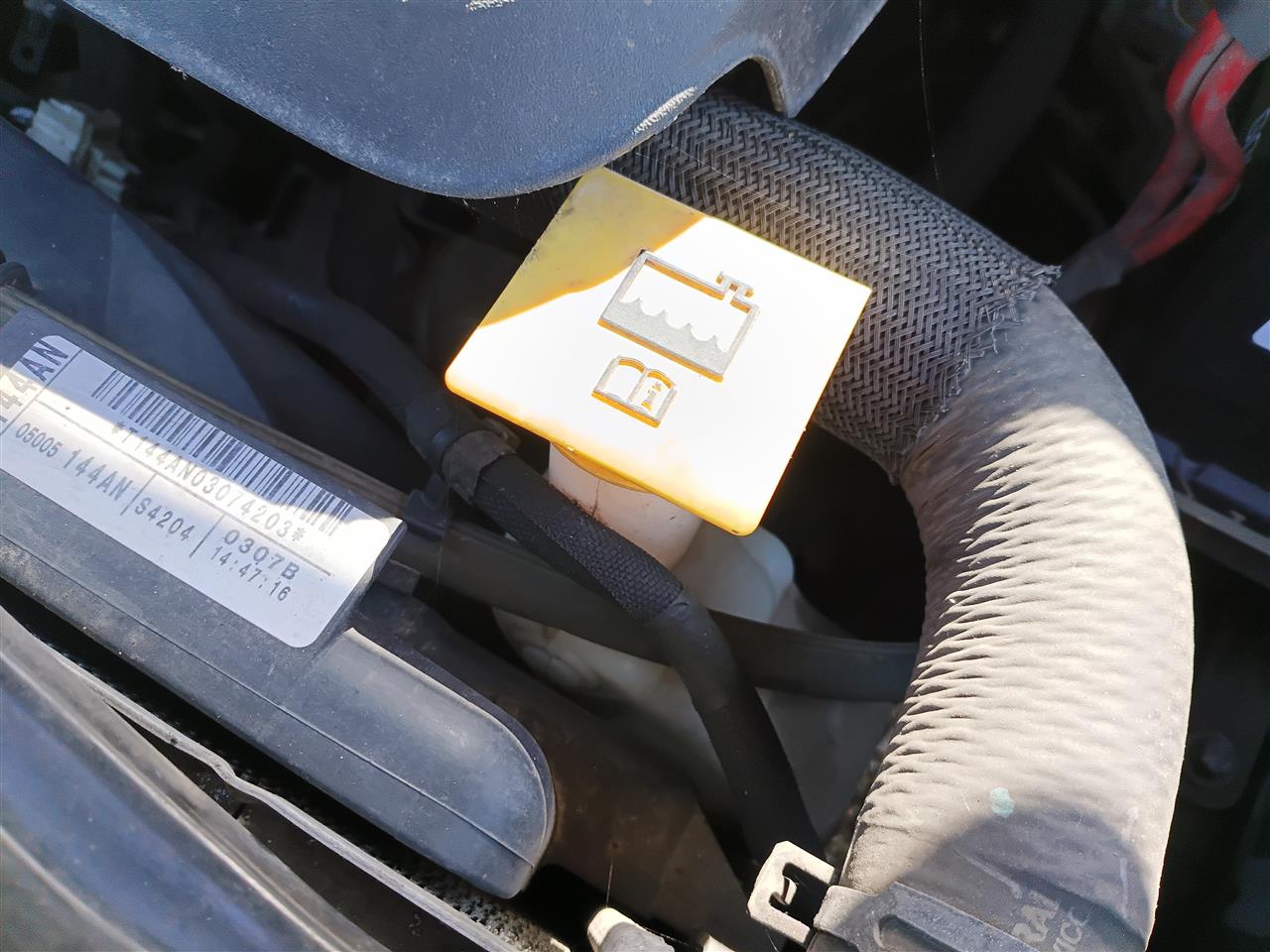 2008 thru 2020 Dodge Caravan, Chrysler Town and Country Coolant Overflow Reservoir Tank