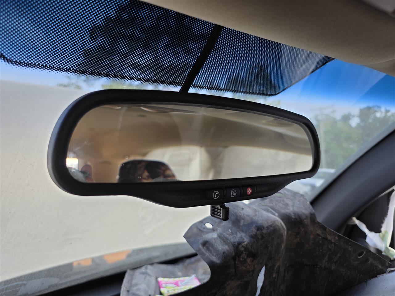 2004 thru 2017 Buick Enclave, Chevrolet Traverse, GMC Acadia, Buick Lucerne and 27 more Interior Rear View Mirror