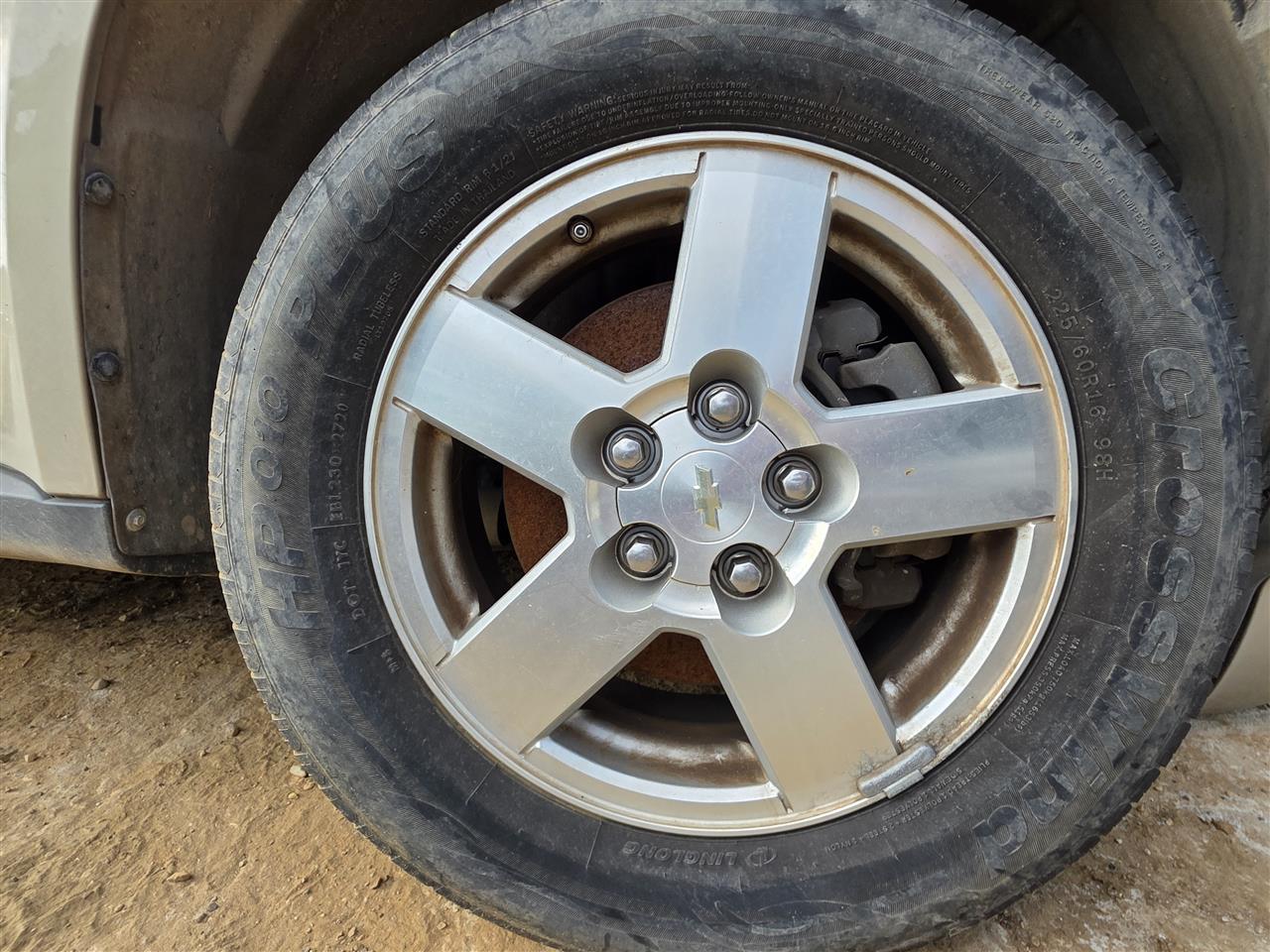 2005 thru 2009 Chevrolet Equinox Wheel Rim 16x6 1 2
