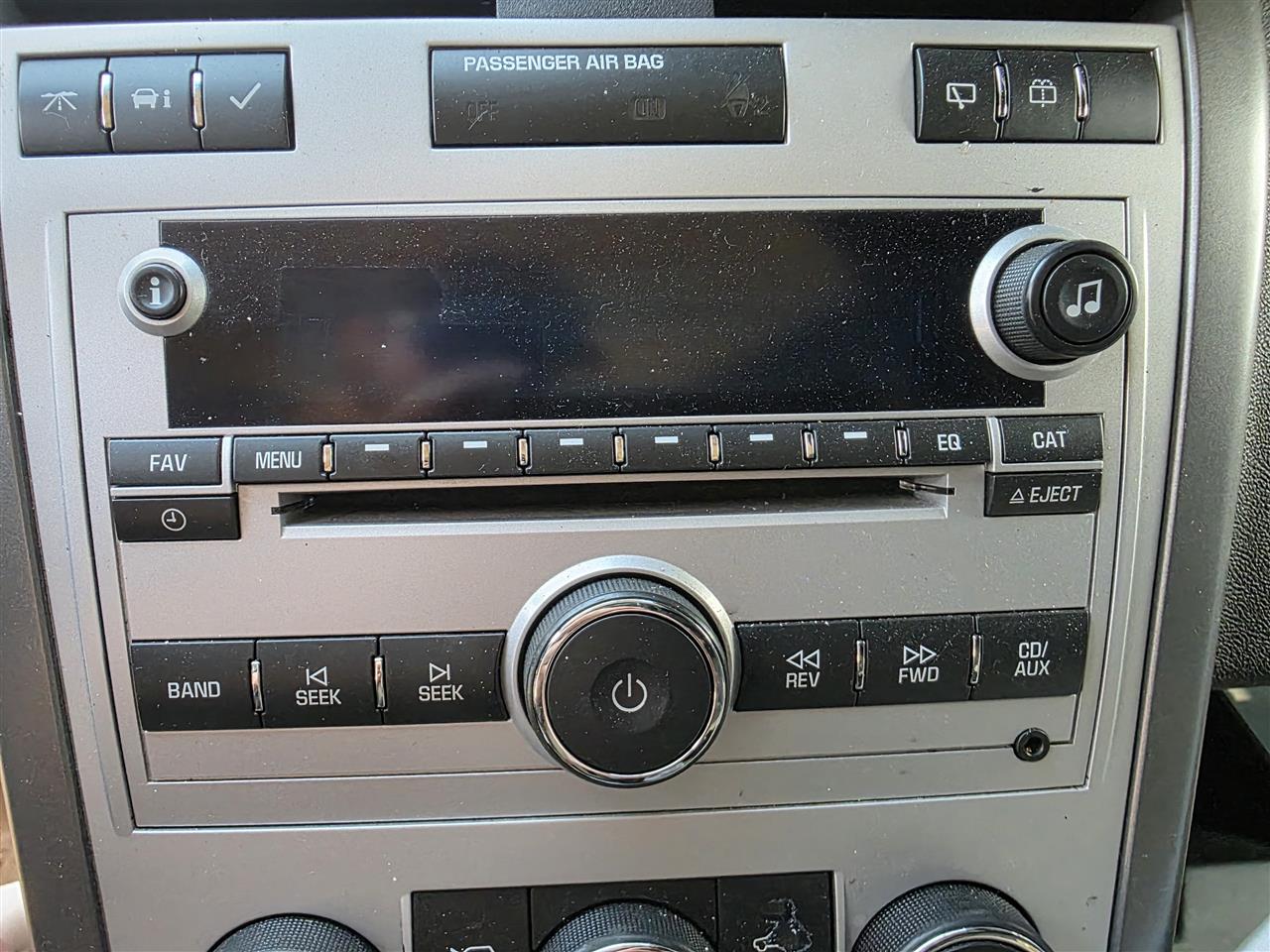 2009 Chevrolet Equinox Radio Stereo Audio Head Unit AM FM CD player programmable equalizer opt US8