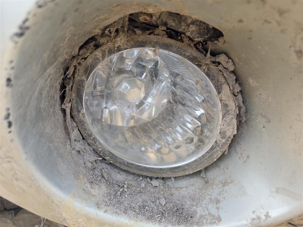2003 2004 2005 Subaru Forester Passenger Side Right Front Lamp Fog Driving bumper mounted R