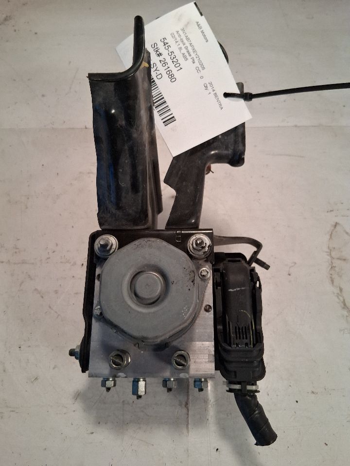 2014 2015 Nissan Sentra ABS Anti Lock Brake Pump Control Module Assembly 1.8L vehicle dynamic AT CVT