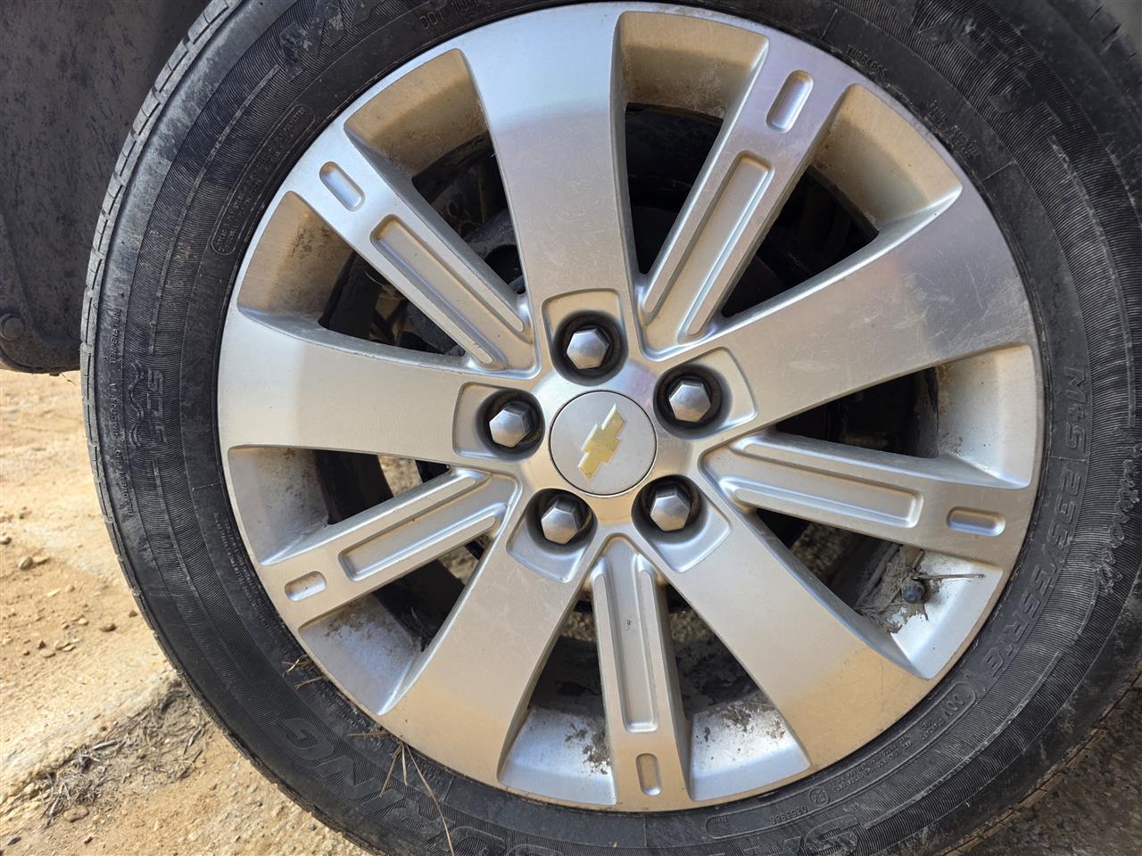 2010 2011 2012 Chevrolet Equinox Wheel Rim