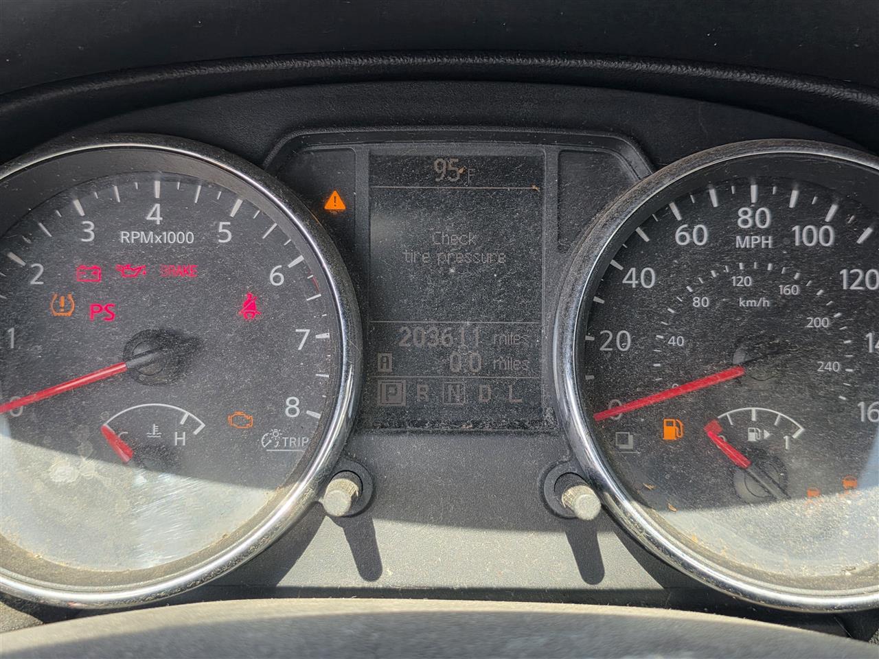 2011 2012 Nissan Rogue Speedometer Instrument Gauge Cluster MPH US market