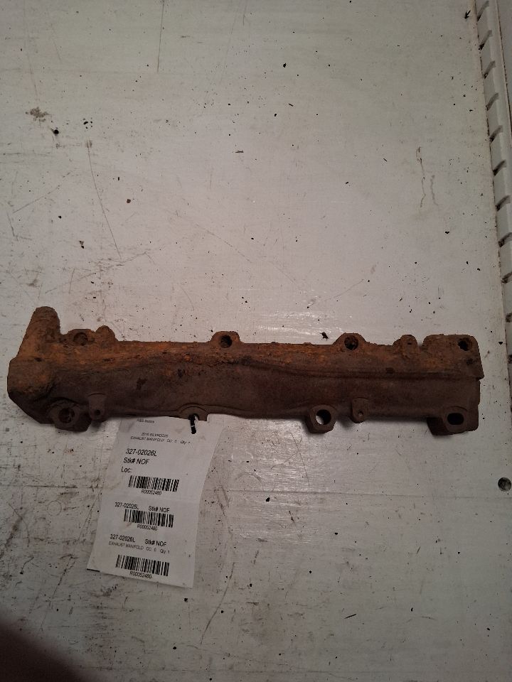 Used OEM Driver Side Left Exhaust Manifold from 2016 Chevrolet Silverado 2500