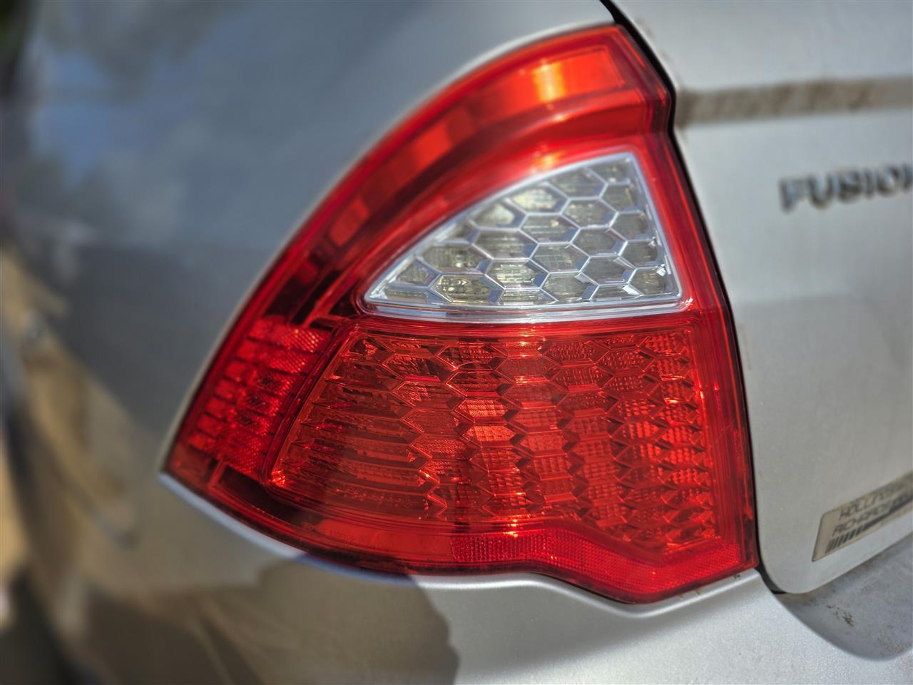 2010 2011 2012 Ford Fusion Driver Side Left Tail Light Lamp Assembly L