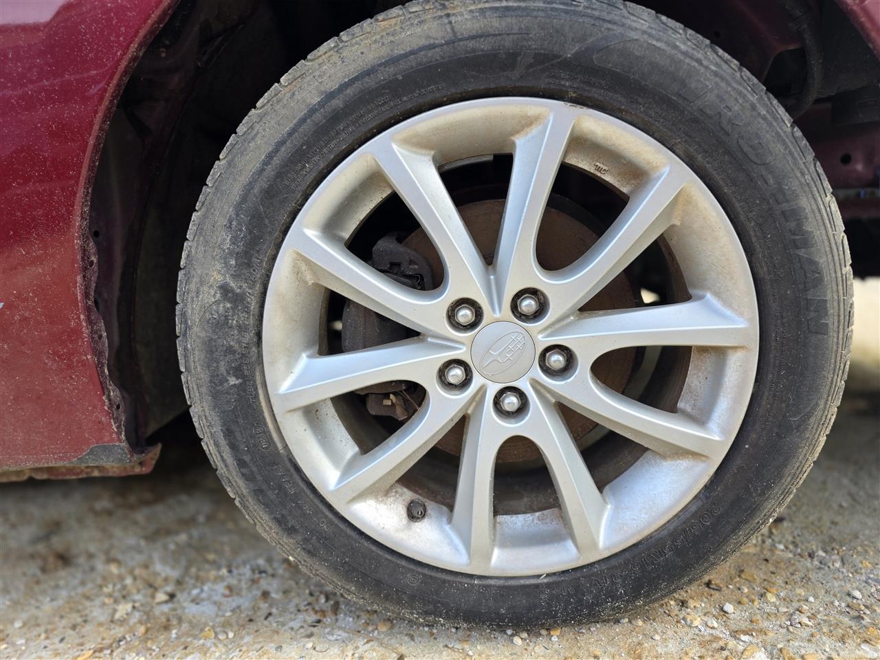 2012 thru 2016 Subaru Impreza Wheel Rim