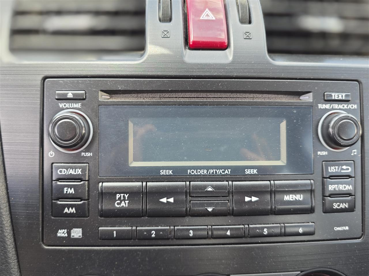2012 2013 2014 Subaru Impreza, Subaru XV Crosstrek Radio Stereo Audio Head Unit receiver without navigation