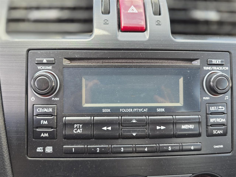 2012 2013 2014 Subaru Impreza, Subaru XV Crosstrek Radio Stereo Audio Head Unit receiver without navigation