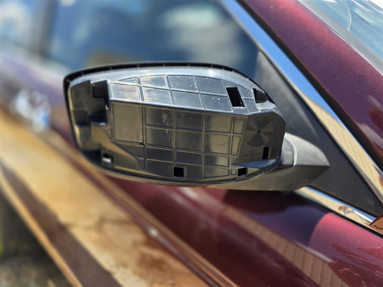 2008 thru 2012 Honda Accord Right Passenger Side View Door Mirror Power Sdn heated R