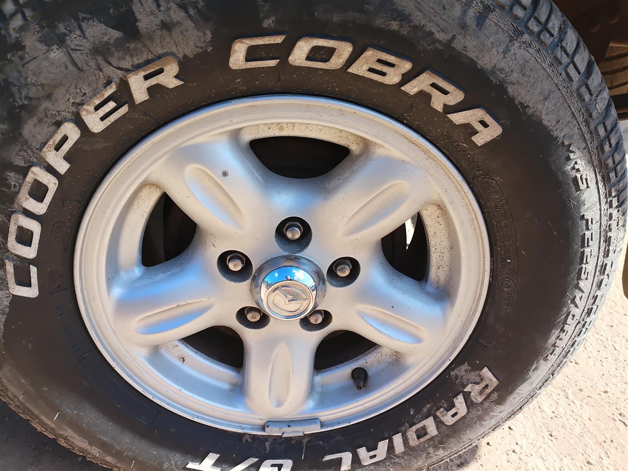 1994 1995 1996 1997 Mazda B2300, Mazda B3000, Mazda B4000 Wheel Rim 4x2 14x6 alloy 5 spoke