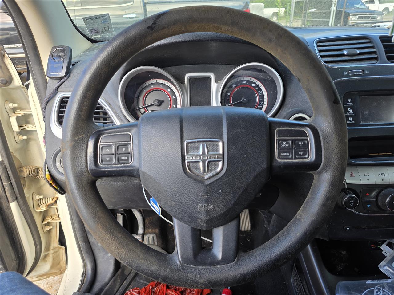 2012 thru 2020 Dodge Journey Driver Side Left AIR BAG driver wheel