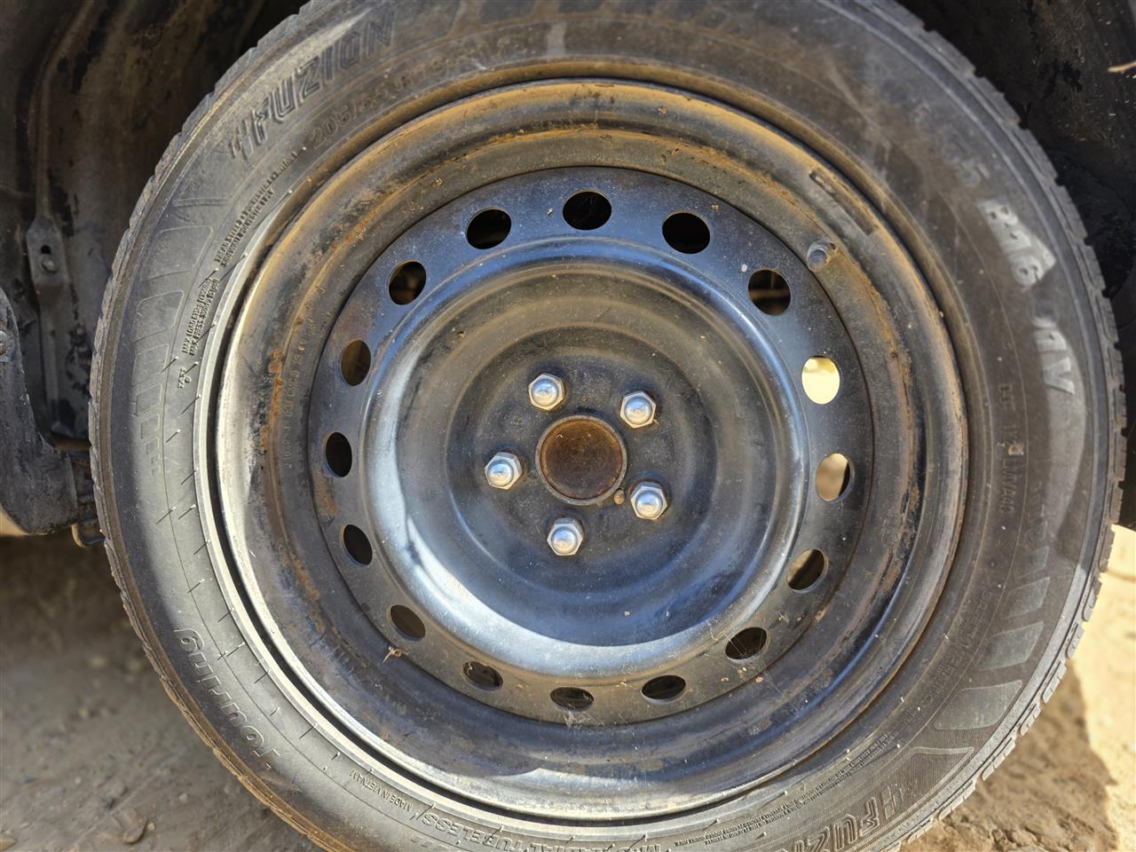 2009 thru 2019 Toyota Corolla, Toyota Matrix Wheel Rim 16x6 1 2 steel