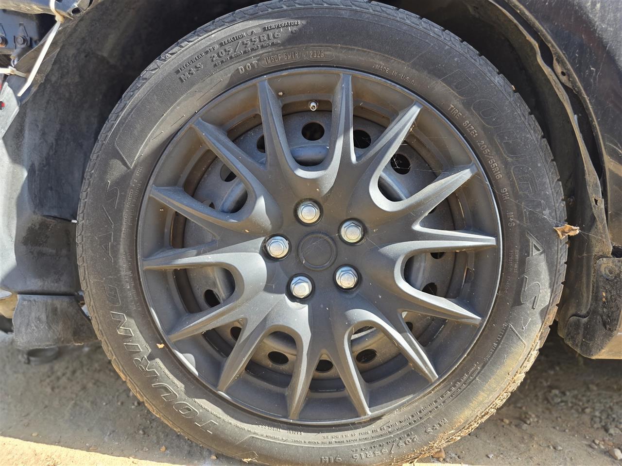 2009 thru 2019 Toyota Corolla, Toyota Matrix Wheel Rim 16x6 1 2 steel