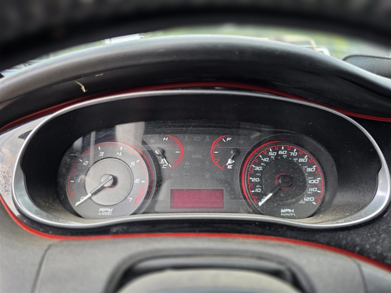 2014 Dodge Dart Speedometer Instrument Gauge Cluster MPH 120 analog