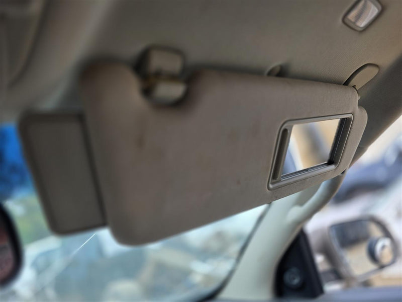 Used OEM Passenger Side Right Sun Visor from 2010 Hyundai Veracruz